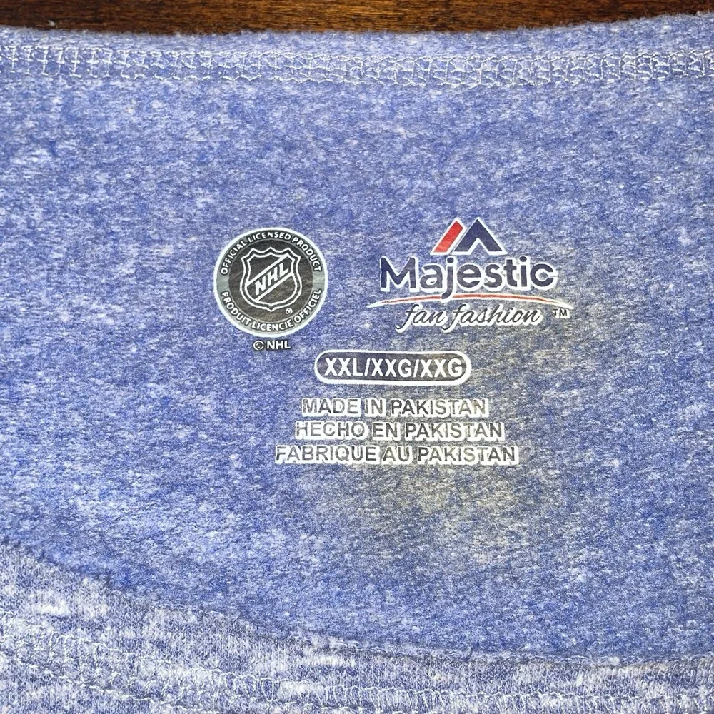 Majestic St. Louis Blues Women's Scramble Sport Crew Sweatshirt 2XL